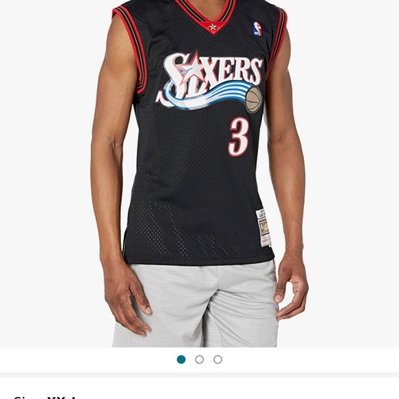 Mitchell & Ness 76ers Jersey Brand New! - Picture 3 of 3
